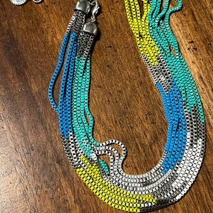 Multicolor Chain Necklace